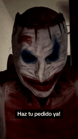 MASCARA JOKER DOBLE CARA